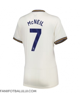 Everton Dwight McNeil #7 Tricou Fotbal Replică 2024-25 Femei Treilea
